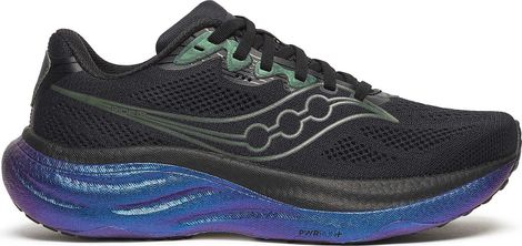 Chaussures Running Saucony Ride 19 Noir/Bleu Femme
