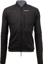 Santini Alpha T Langarm Jacke Schwarz