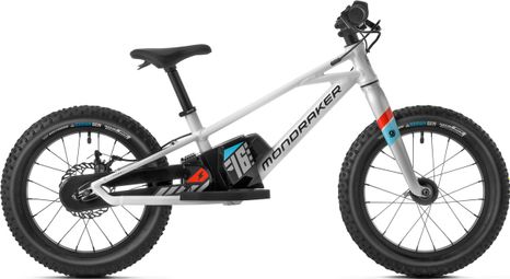 Mondraker Grommy 16 e-Balance Bike 80 Wh 16'' White Silver 2023 5 - 8 Years Old