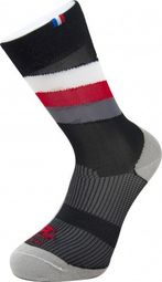 Rafa'l Stripes Socken Schwarz / Weiß / Rot