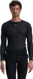 Baselayer Langarm Santini Dry Schwarz