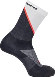 Salomon Pulse Crew Socks White/Grey