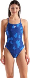 Swimsuit Arena Geometry Blue Women