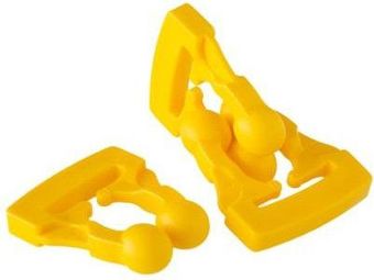 Pack 2 Attaches rapides Clip'on® jaune - Clip'on®