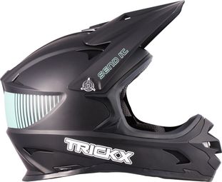 Trick-X Send it 2 Integral Helmet Black / Green
