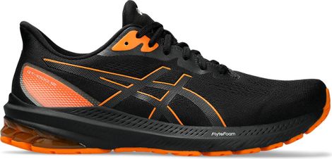 Zapatillas de Running Asics GT-1000 12 GTX Negro Naranja Homme