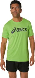 Maillot manches courtes Asics Core Run Vert Homme