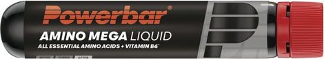 PowerBar Amino Mega Vloeibaar Zwart 25ml
