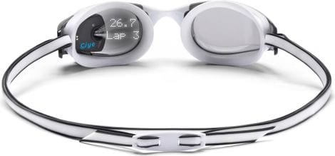 Occhialini da nuoto Finis Smart Connected White/Smoke