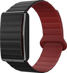 Polar Loop Activity Wristband, Black/Red Silicone