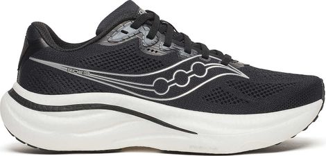 Saucony Ride 19 Laufschuhe, groß, schwarz/silber, Damen