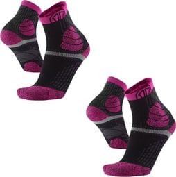 Chaussettes de Trail Running avec renforts. Lot de 2 paires - Trail Protect