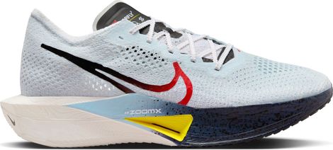 Chaussures Running Nike Vaporfly 3 Blanc/Beu/Rouge Homme