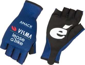 AGU Team Visma Lease a Bike Korte Handschoenen - Tour de France 2024 - Blauw