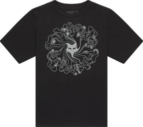 T-Shirt Manches Courtes Enfant Fox Frequency Noir