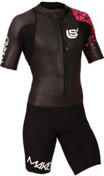 Mako LS3 Swimrun-pak Zwart/Rood/Wit voor heren