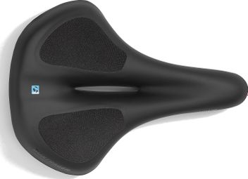 Bontrager Boulevard Fluid-Sattel Schwarz