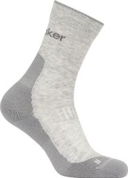 Calcetines Icebreaker Hike+ Crew Light Gris para hombre