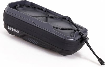 Waterproof 0.6L grey bike handlebar bag WILD MAN