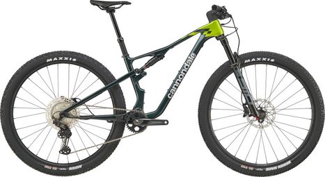 VTT Tout-Suspendu Cannondale Scalpel 3 Carbon 29'' Shimano Deore/XT 12V Gris/Vert