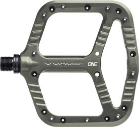 OneUp Wave Flat Pedals Grey