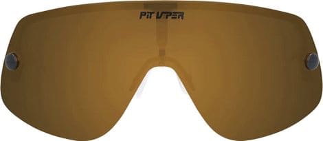 Paar Pit Viper The Polarized Limousine Goggles Gold/Brown