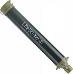 LifeStraw Go2  filtre d'eau bouteille avec paille de filtre intégrée gris