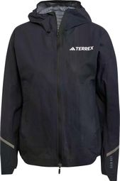Adidas Terrex Xperior Light Rain Jacket Black Women's