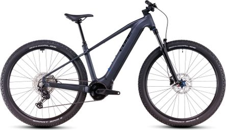 VTT Électrique Semi-Rigide Cube Reaction Hybrid Pro 600 Shimano Deore/Deore XT 12V 600 Wh 29'' Gris Metallic 2025