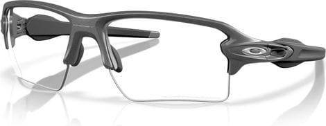 Lunettes Oakley Flak 2.0 XXL - Steel / Clear to Black Iridium Photochromic / Ref : OO9488-0763