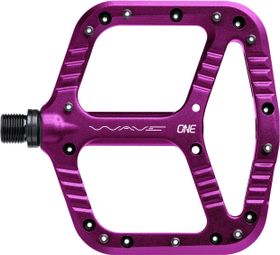 Paire de Pédales Plates OneUp Wave Violet