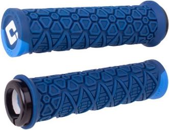 Paire de Grips Odi Vanquish V2.1 135 mm Bleu