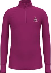 Odlo Active Warm Eco Kids 1/2 Zip Long Sleeve Jersey Pink