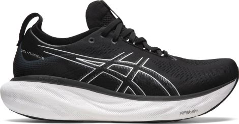 Asics Gel Nimbus 25 LARGE Running Shoes Black White