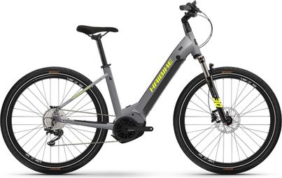 Haibike Trekking 6 Cross Low Shimano Deore 10V 27.5'' 630 Wh Grey 2023 electric mountain bike