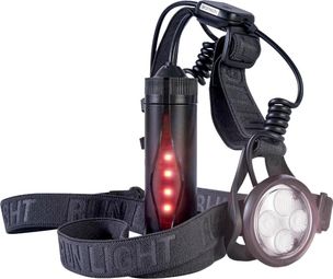 Lampe de running Pectorale Kiprun Runlight 900 USB V2 Noir