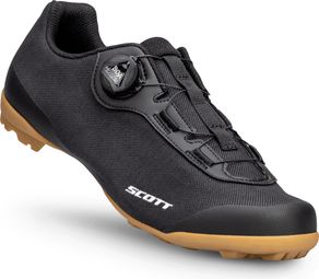 Gravel Men's Shoes Scott Gravel Pro Black Mat/White