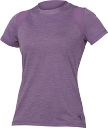 Endura SingleTrack dames Jersey met korte mouwen paars