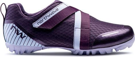 Zapatillas de spinning moradas Northwave Active Mujer