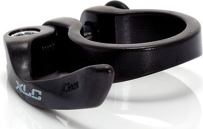 XLC Seat Clamp Alu 31.8mm PC-L01 Zum schnellen Anziehen von Schwarz