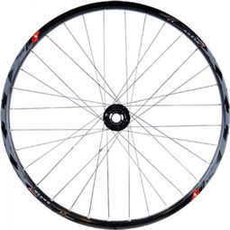 Roue vtt 26  av jante noir mach1 klixx tub.ready. moy.Velox disque 6t axe.traversan 20x110