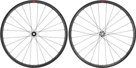 Pair of Fulcrum Speed 25 Carbon Disc Wheels | 12x100mm - 12x142mm | Centerlock