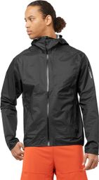 Veste Imperméable Salomon Bonatti WP Noir