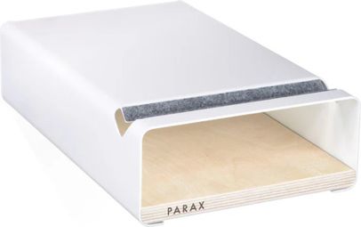 Parax S-Rack L Wandhalterung Weiß/Birke