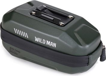 Sacoche de selle WILD MAN vélo étanche 0 8 L verte