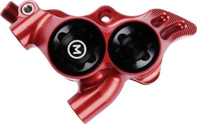 Etrier Hope RX4+ Flat Mount Huile Minérale Rouge HBSPC75R