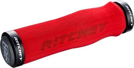 Grips Ritchey WCS Ergo Locking 4-bolts Red 130mm