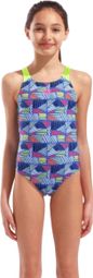 Meisjeszwempak Arena Candies Blauw/Geel