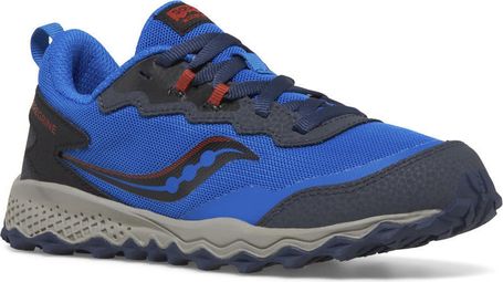 Kinderschoenen Saucony Peregrine Kdz Blauw