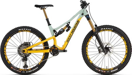 VTT Tout-Suspendu Rocky Mountain Altitude Carbon 90 Shimano XTR 12V 27 5'' Rallye Edition Vert Jaune 2023